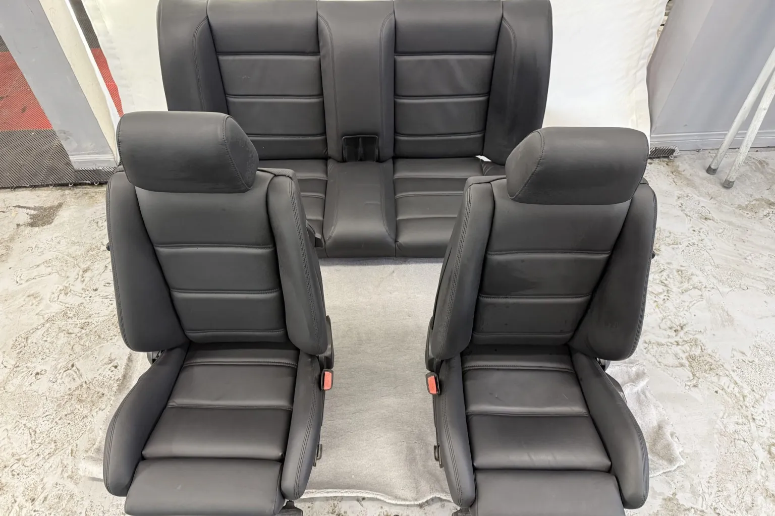BMW E30 M3 Front Sport Seats & Rear Bench - Image 16