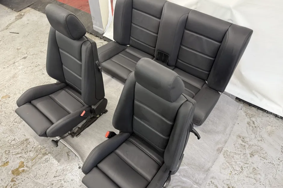 BMW E30 M3 Front Sport Seats & Rear Bench - Image 17