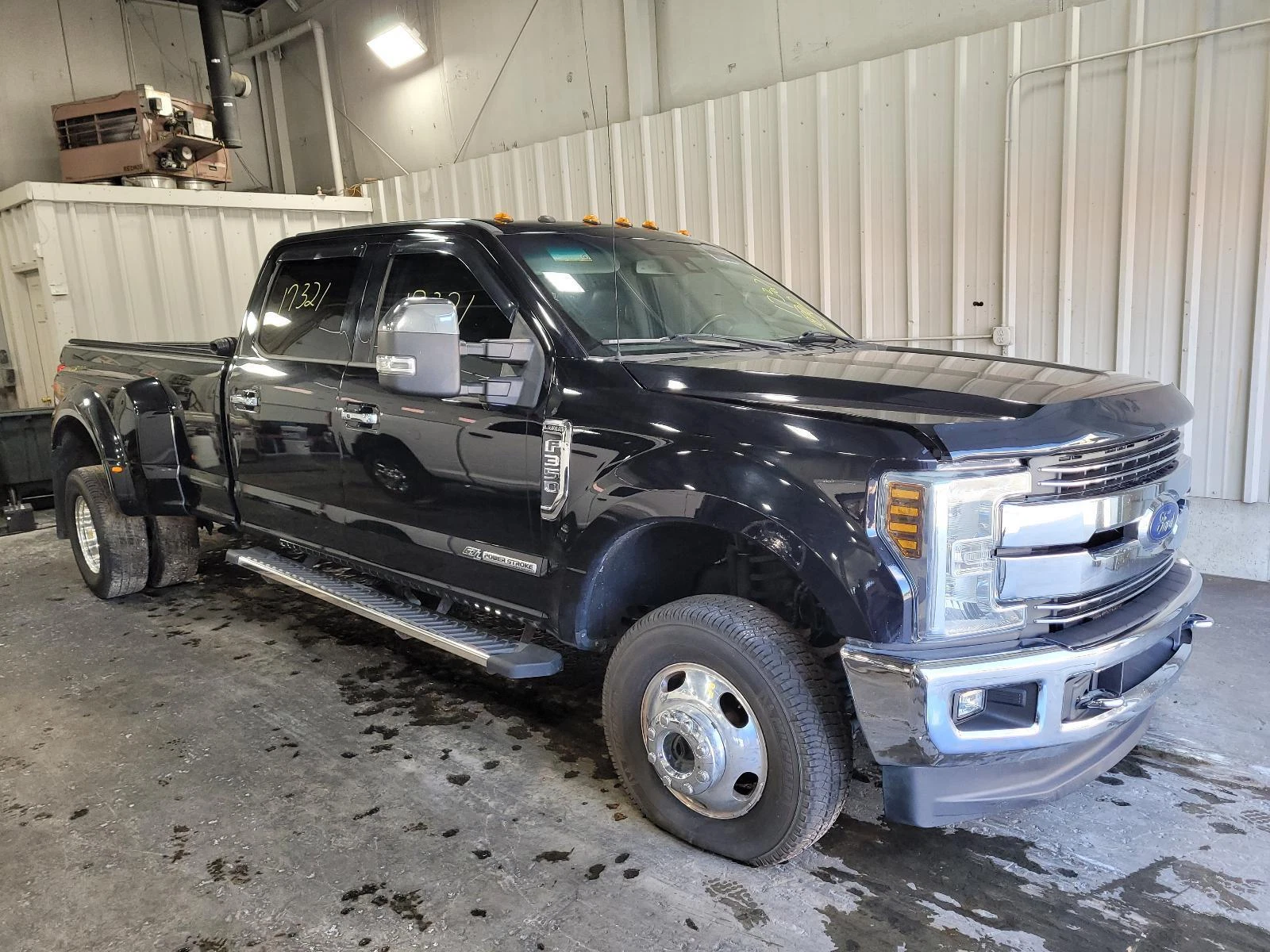 2017-2022 Ford F250-F450 Black Leather Front & Rear Bucket Seats w/Console - Image 3