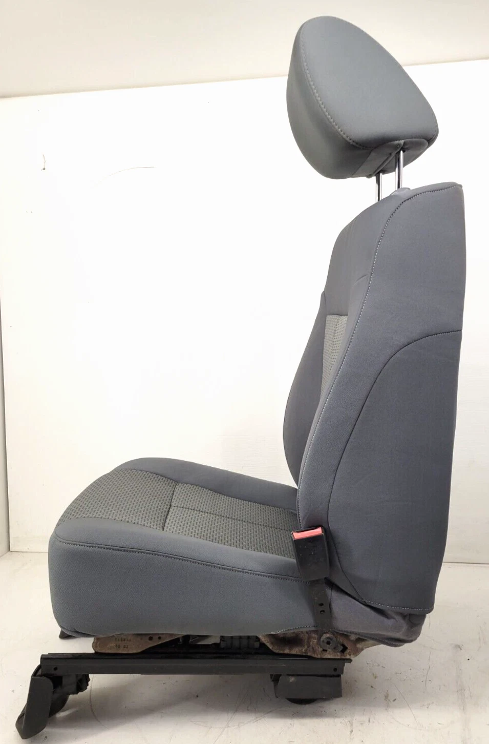 15 16 Ford F150 Crew Cab Medium Gray-HG Leather Heat Cool Bucket Backseats Set - Image 17