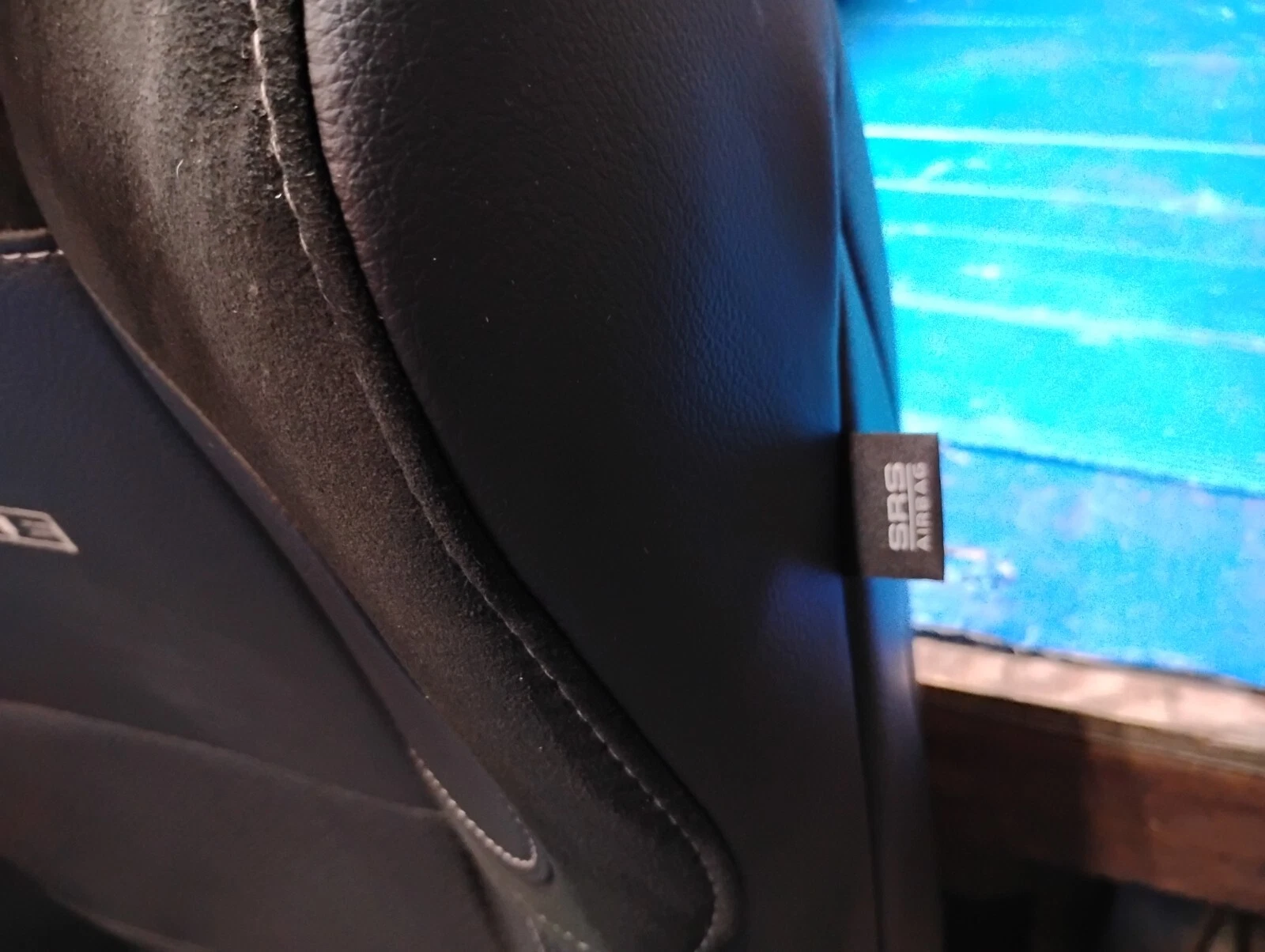 2019-2023 Ram 1500 Laramie Set Black Leather & Suede Seats & Center Console OEM - Image 17