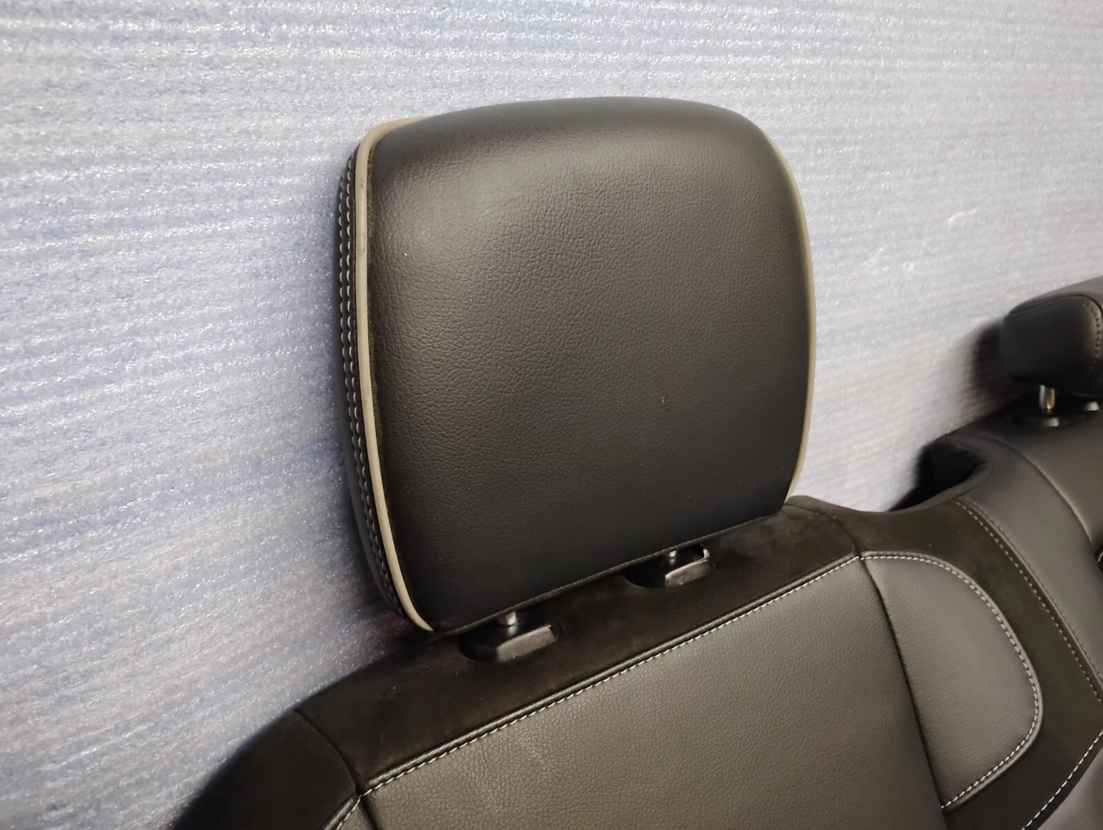 2019-2023 Ram 1500 Laramie Set Black Leather & Suede Seats & Center Console OEM - Image 11