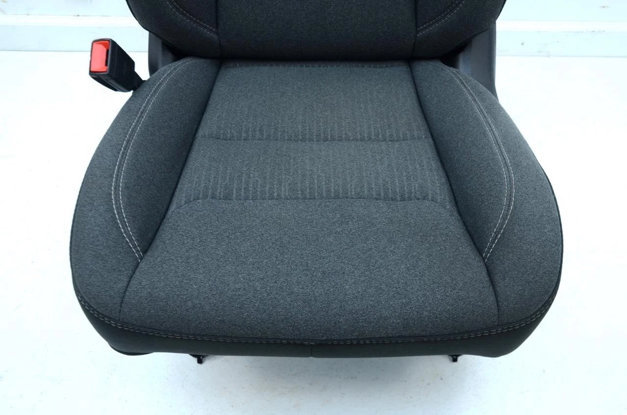 2019 2020 2021 2022 DODGE RAM 1500 FRONT GRAY CLOTH POWER HEATED BUCKET SEATS - Image 15