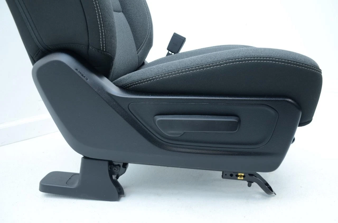 2019 2020 2021 2022 DODGE RAM 1500 FRONT GRAY CLOTH POWER HEATED BUCKET SEATS - Image 8