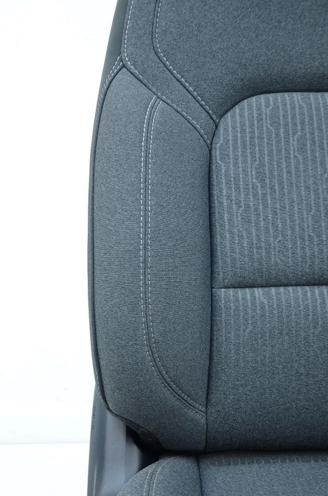 2019 2020 2021 2022 DODGE RAM 1500 FRONT GRAY CLOTH POWER HEATED BUCKET SEATS - Image 4