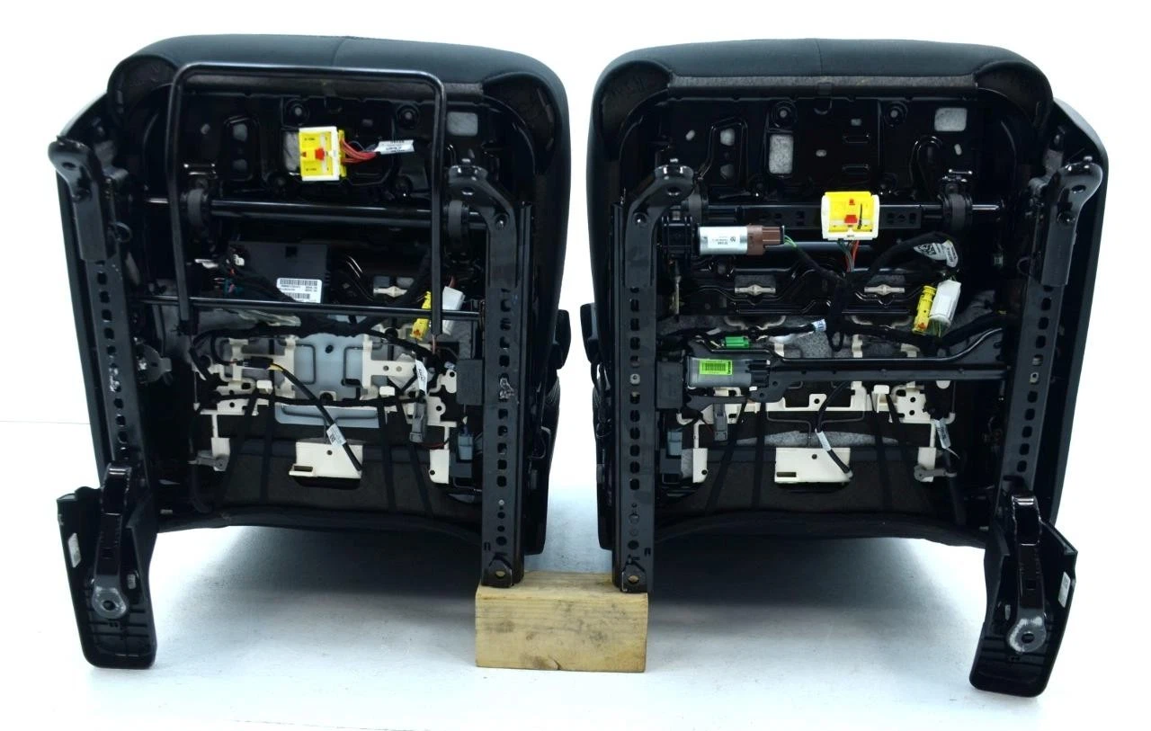 2019 2020 2021 2022 DODGE RAM 1500 FRONT GRAY CLOTH POWER HEATED BUCKET SEATS - Image 3