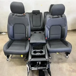 19-23 Ram Rebel 1500 Cloth & Vinyl Low Back Power Bucket Seat Set 2836701