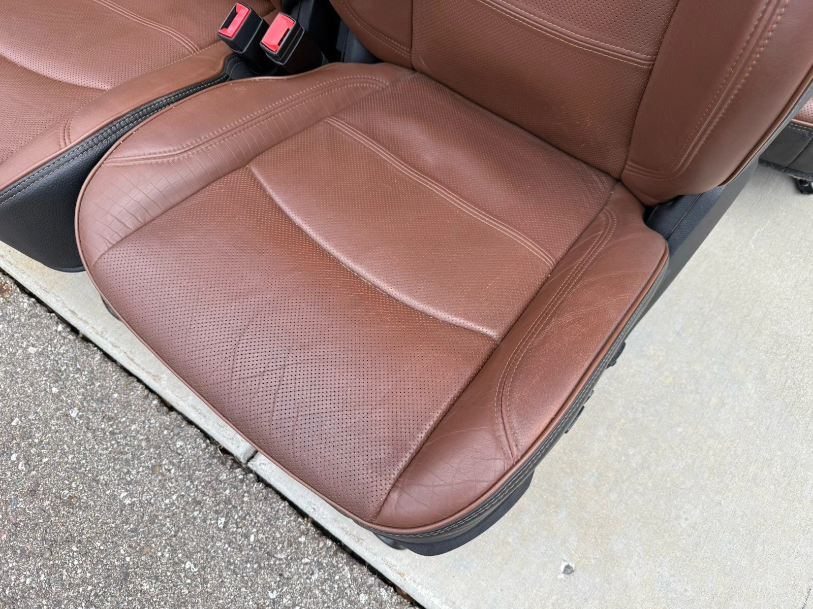 2019-2024 RAM 2500-3500 Seats LONGHORN Front & Rear. COMPLETE - Image 8