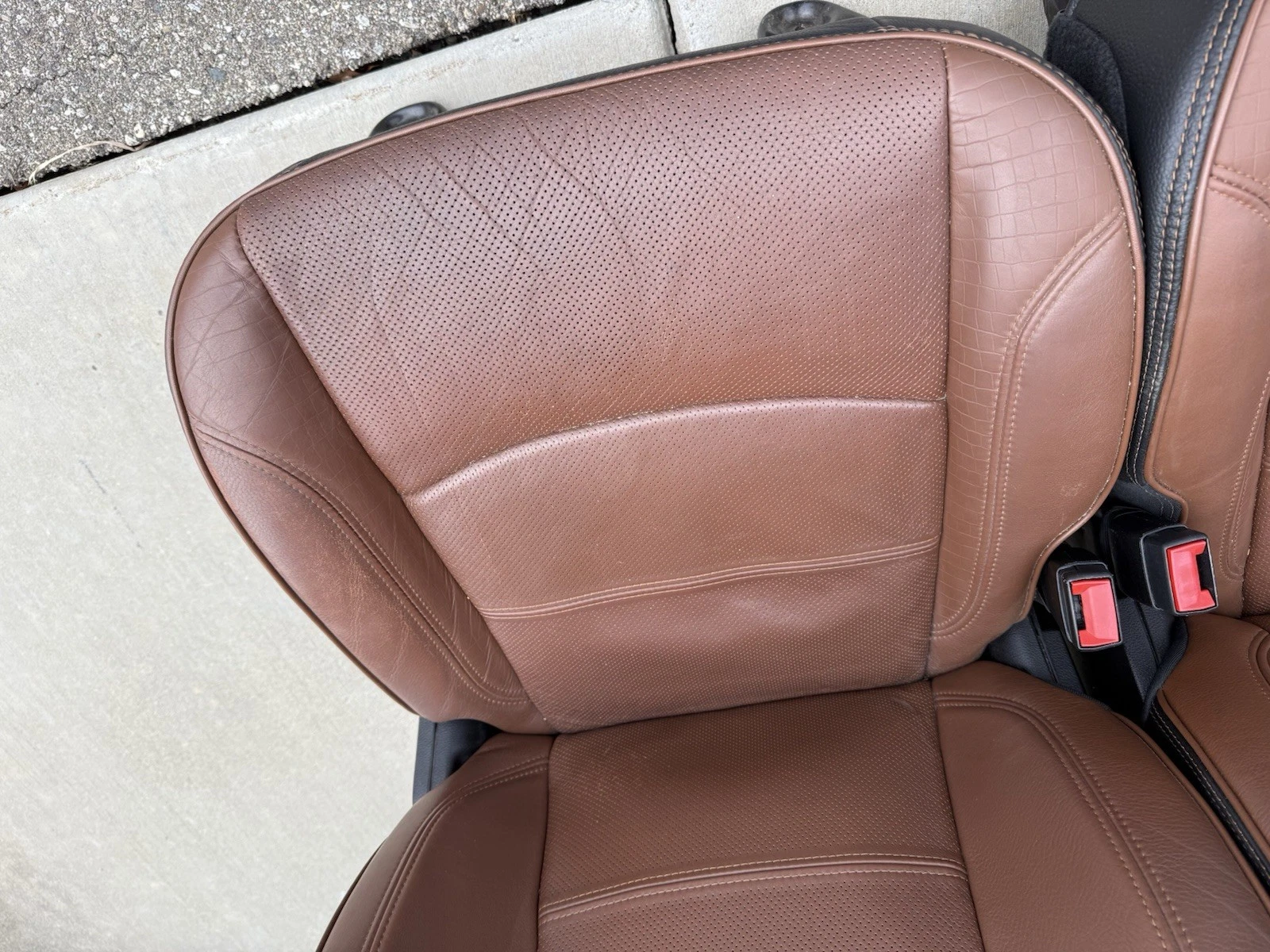 2019-2024 RAM 2500-3500 Seats LONGHORN Front & Rear. COMPLETE - Image 7