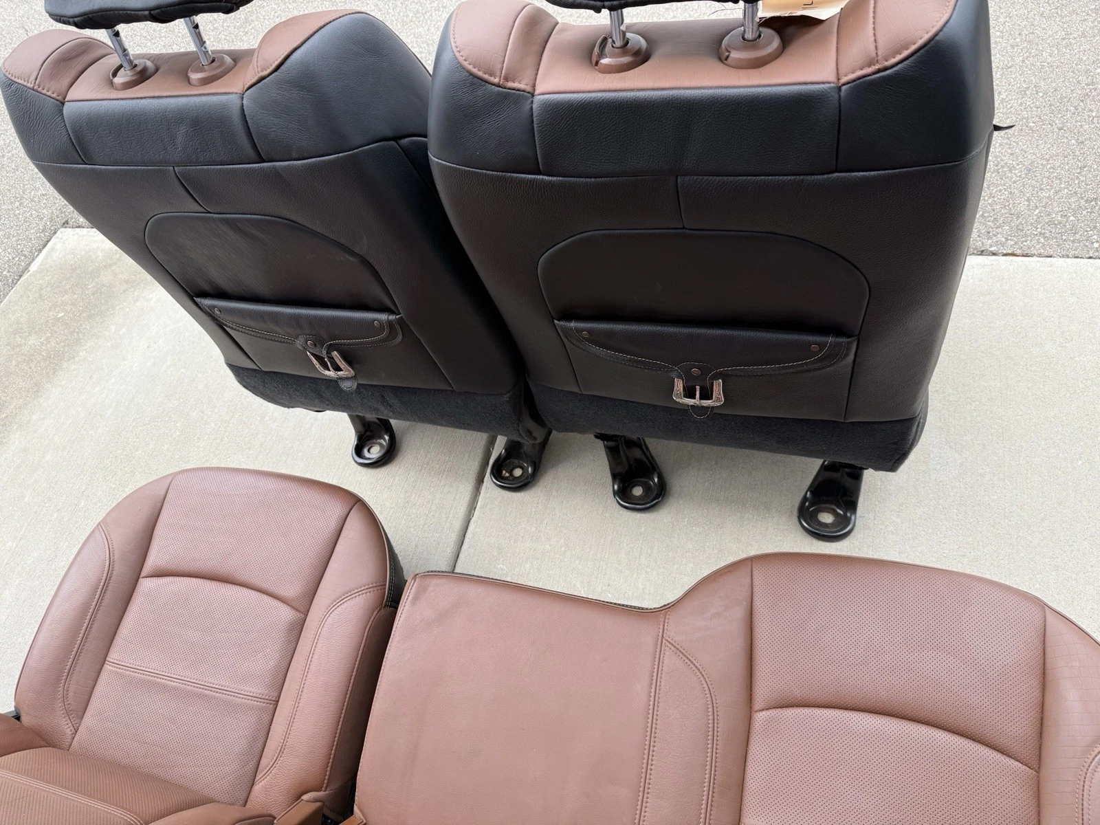 2019-2024 RAM 2500-3500 Seats LONGHORN Front & Rear. COMPLETE - Image 2