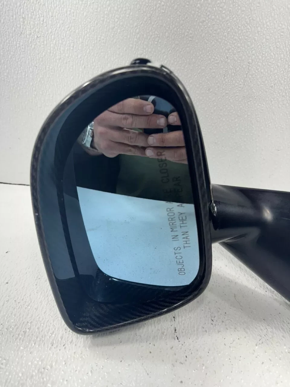 MCLAREN 570S OEM CARBEN FIBER PASSENGER RIGHT SIDE DOOR MIRROR - Image 2