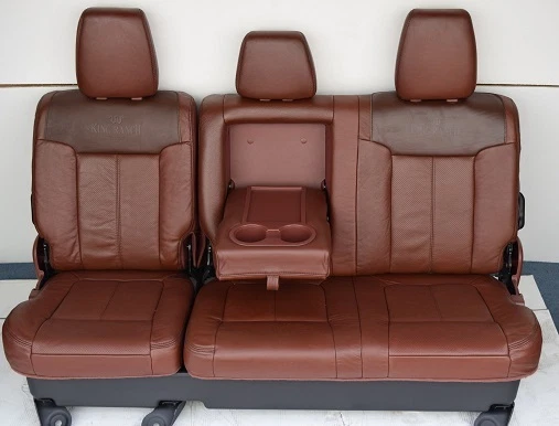 2011-2014 FORD F250 f350 F450 SUPER DUTY KING RANCH REAR SEAT 60/40 - Image 11