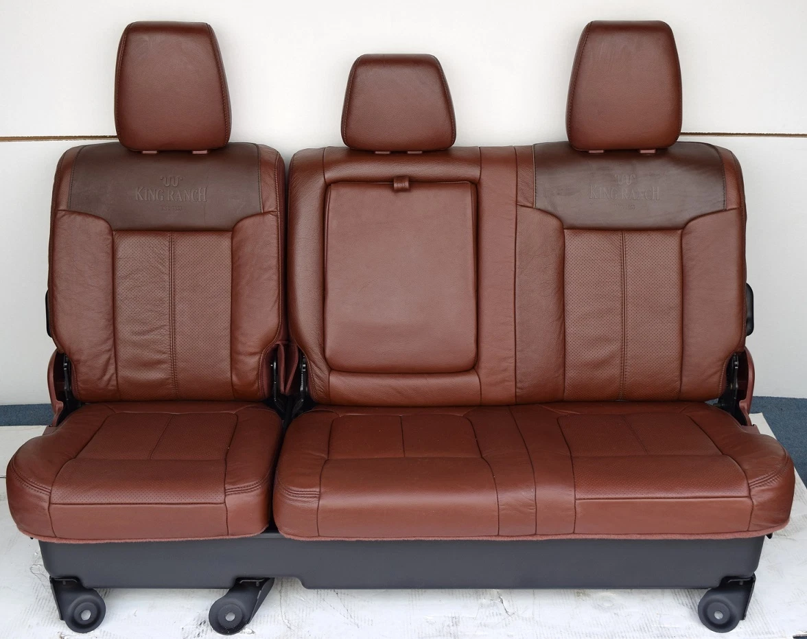 2011-2014 FORD F250 f350 F450 SUPER DUTY KING RANCH REAR SEAT 60/40 - Image 10