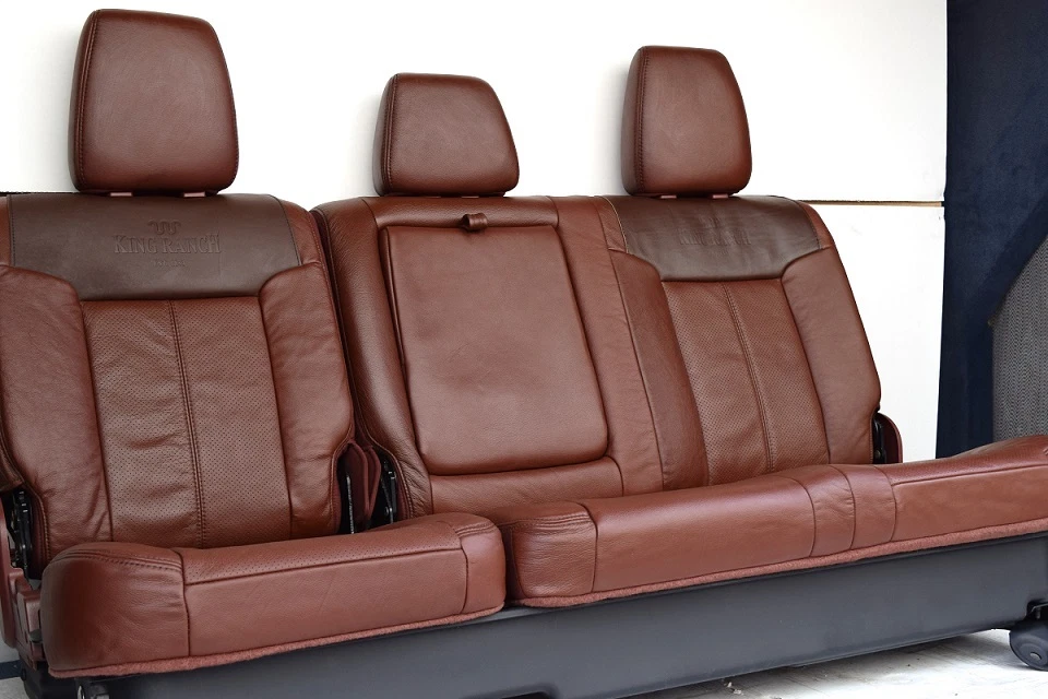 2011-2014 FORD F250 f350 F450 SUPER DUTY KING RANCH REAR SEAT 60/40 - Image 7