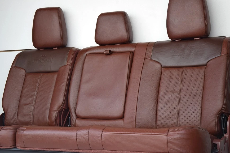 2011-2014 FORD F250 f350 F450 SUPER DUTY KING RANCH REAR SEAT 60/40 - Image 6