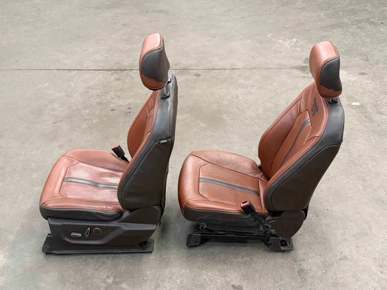 2017-2019 FORD F-350 F-250 KING RANCH INTERIOR SEATS CENTER CONSOLE OEM LOT2683 - Image 8