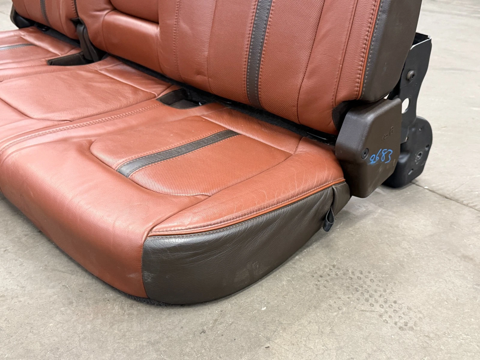 2017-2019 FORD F-350 F-250 KING RANCH INTERIOR SEATS CENTER CONSOLE OEM LOT2683 - Image 16