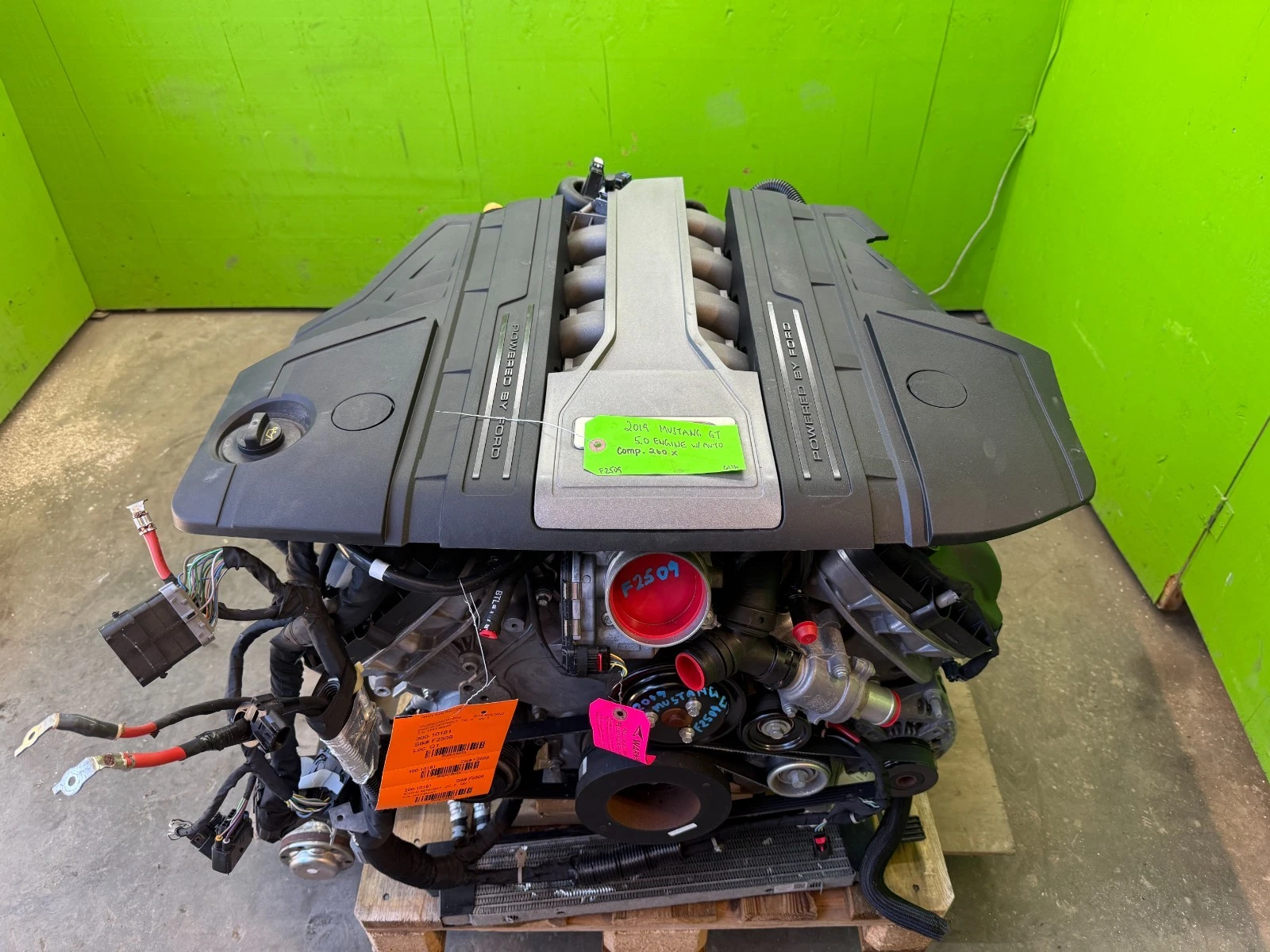 FORD MUSTANG GT 5.0 COYOTE ENGINE 10R80 AUTOMATIC TRANSMISSION SWAP 55k 18-22 - Image 7
