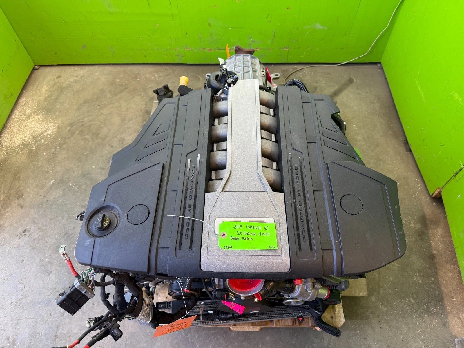 FORD MUSTANG GT 5.0 COYOTE ENGINE 10R80 AUTOMATIC TRANSMISSION SWAP 55k 18-22 - Image 5