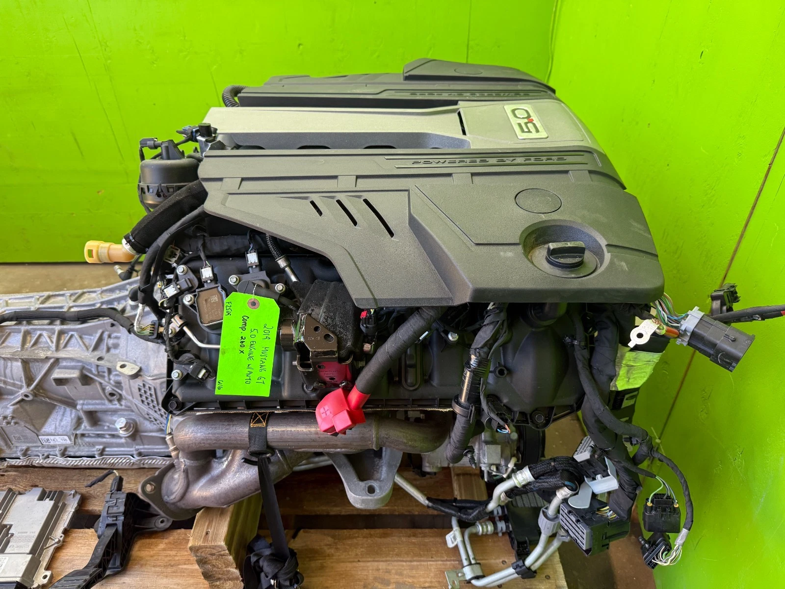 FORD MUSTANG GT 5.0 COYOTE ENGINE 10R80 AUTOMATIC TRANSMISSION SWAP 55k 18-22 - Image 3