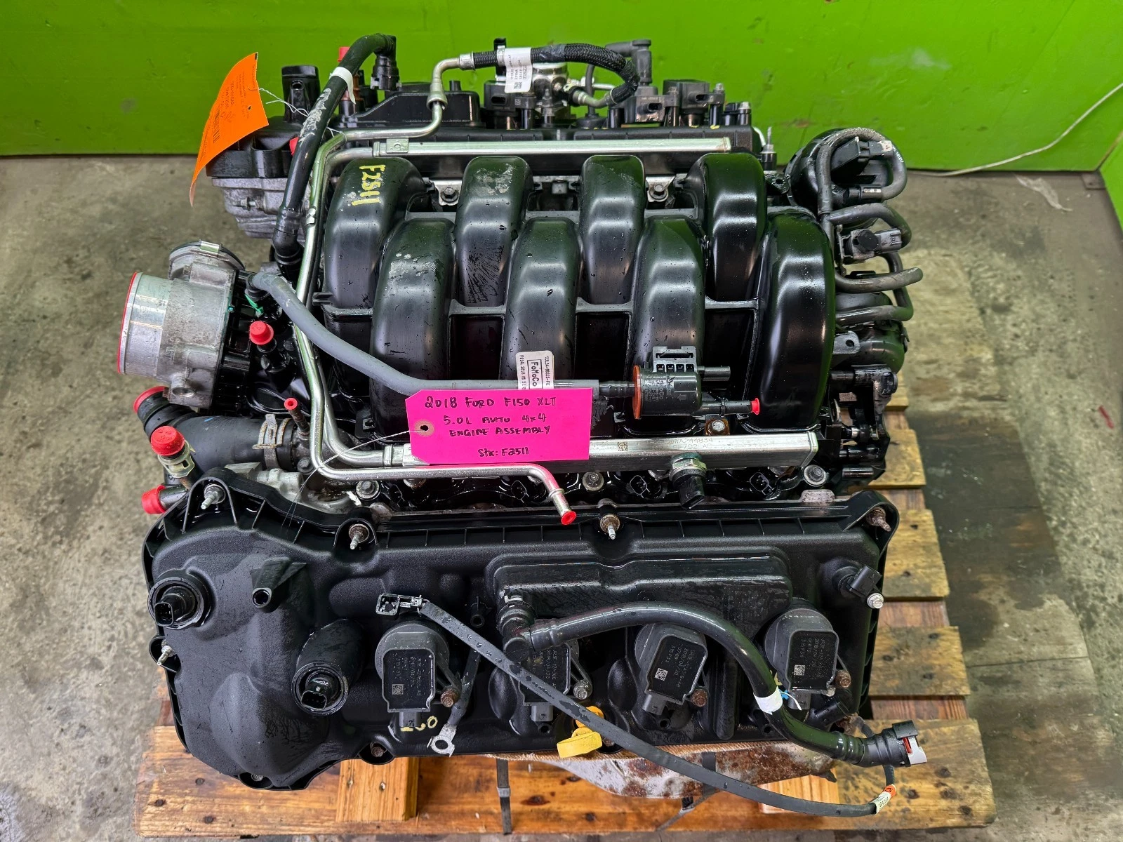 18 -20 FORD F150 F-150 5.0 COYOTE ENGINE MOTOR CORE FOR PARTS OR REBUILD - Image 6