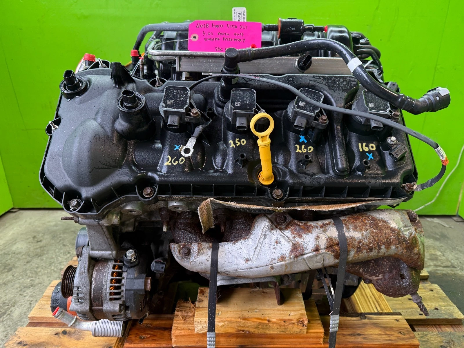 18 -20 FORD F150 F-150 5.0 COYOTE ENGINE MOTOR CORE FOR PARTS OR REBUILD - Image 5