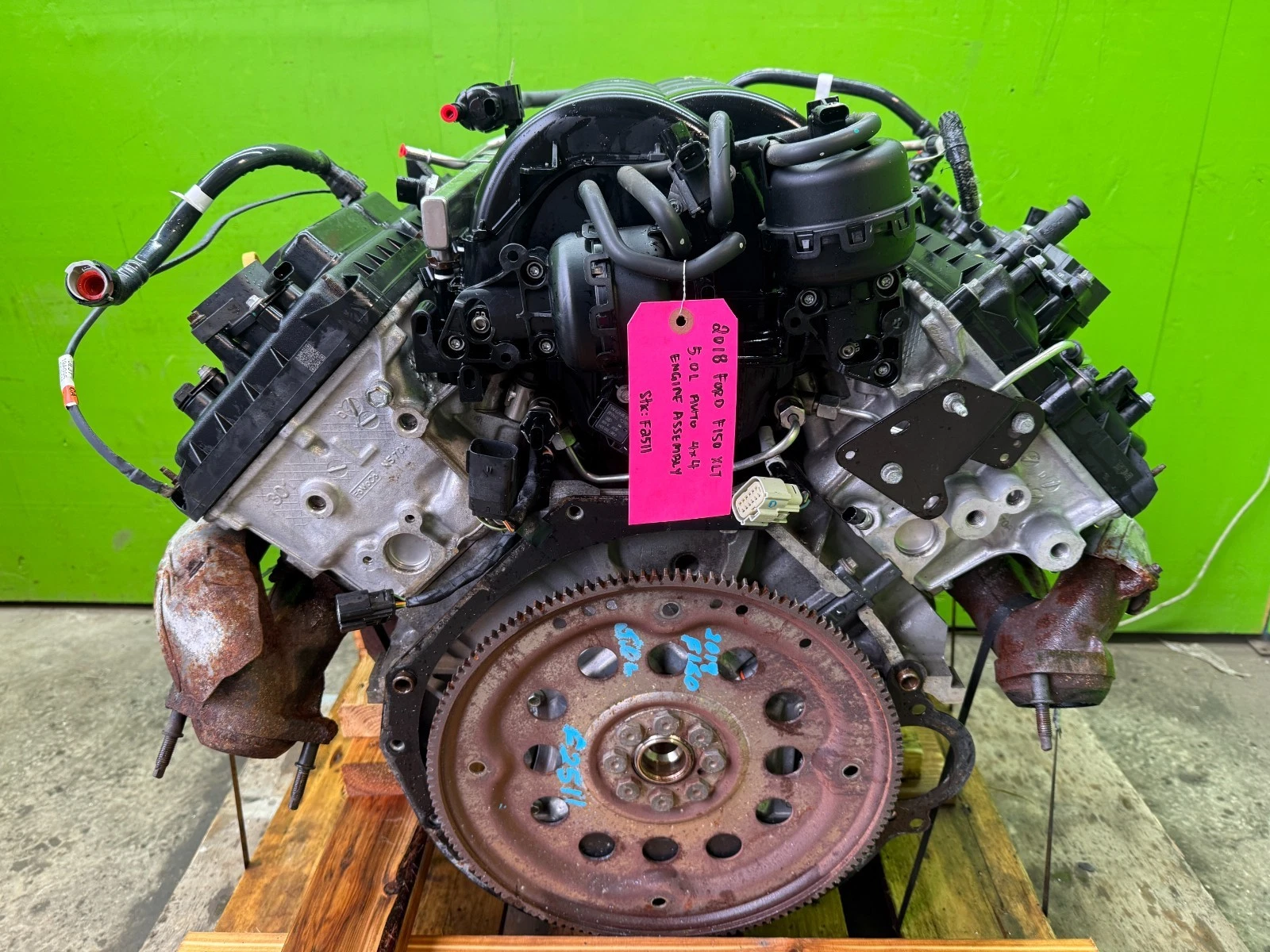 18 -20 FORD F150 F-150 5.0 COYOTE ENGINE MOTOR CORE FOR PARTS OR REBUILD