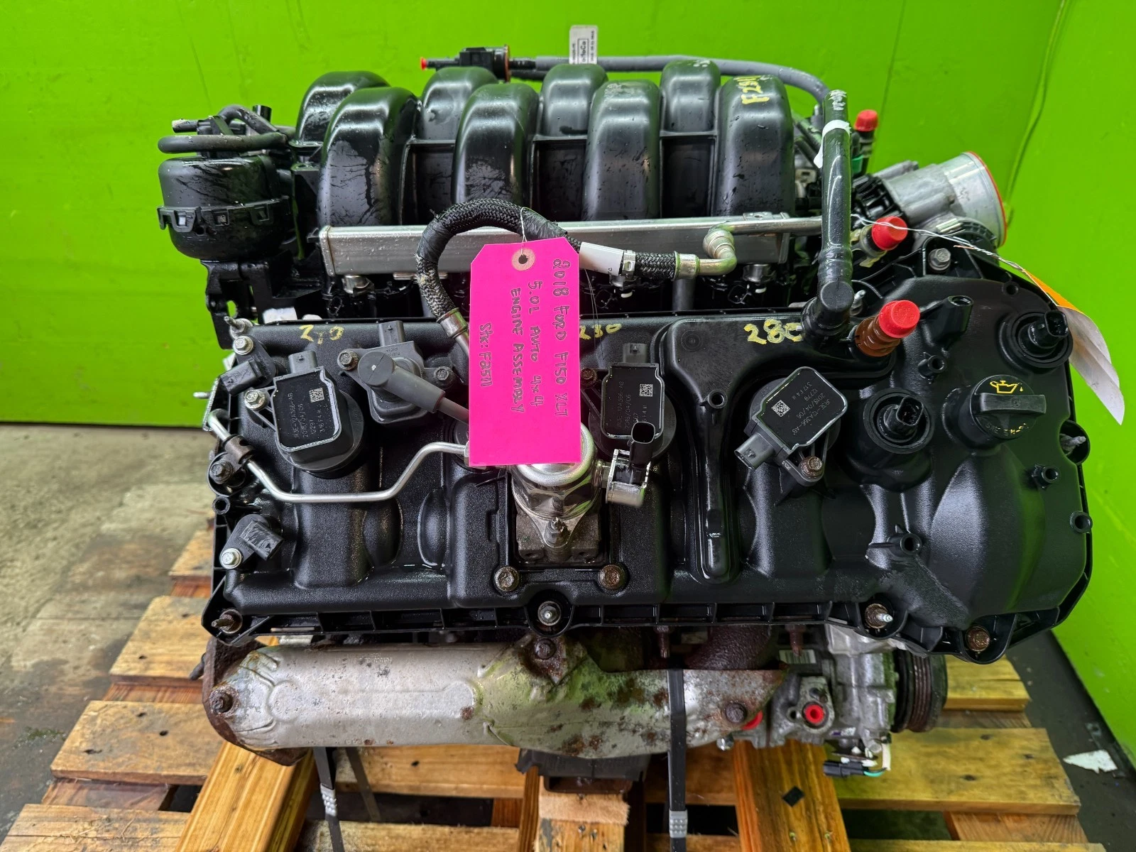 18 -20 FORD F150 F-150 5.0 COYOTE ENGINE MOTOR CORE FOR PARTS OR REBUILD - Image 2