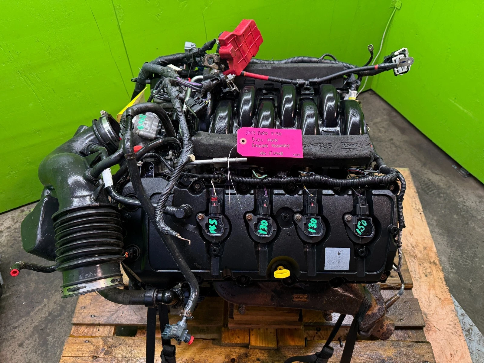2013 FORD F150 GEN 1 COYOTE 5.0 ENGINE MOTOR ASSEMBLY 99K