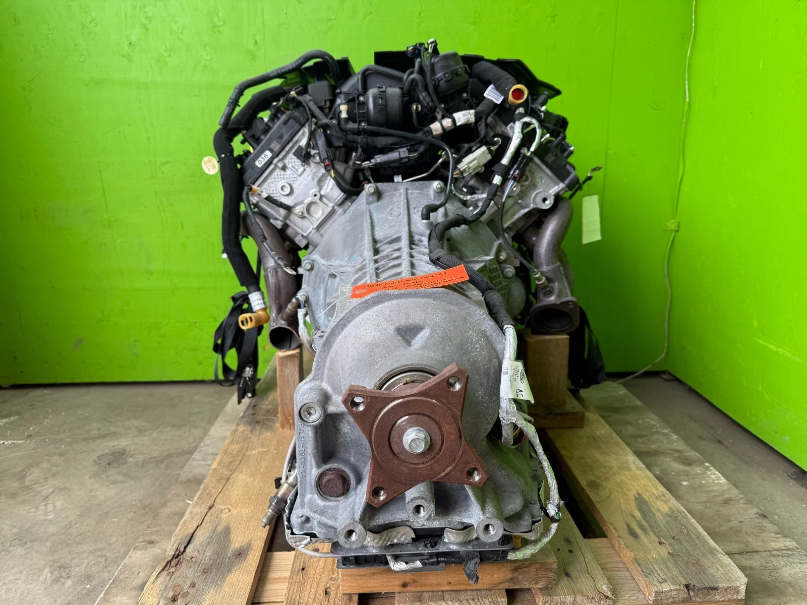 21 FORD MUSTANG GT 5.0 COYOTE ENGINE 10R80 AUTOMATIC TRANSMISSION SWAP 18-22 - Image 5