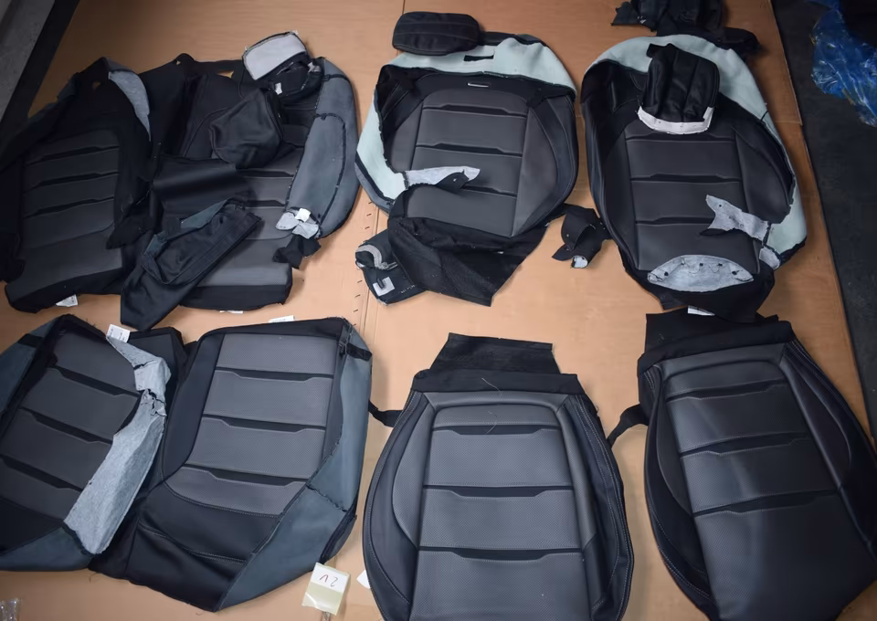 Mercedes G-Class AMG Seats Seat Cover Set Grey G63 w463