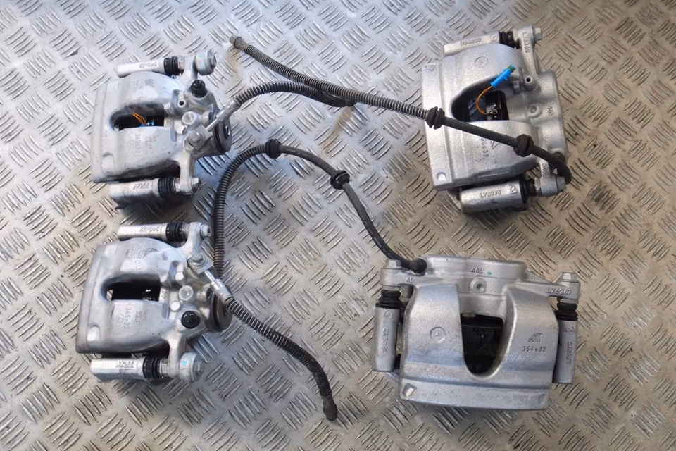 Mercedes G 500 463 II brake system brakes brake 355/350 calipers - Image 4