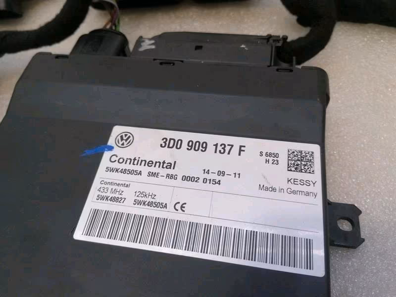 BENTLEY CONTINENTAL GT 6.0 2012 W12 Engine Control Unit + Key - Image 11