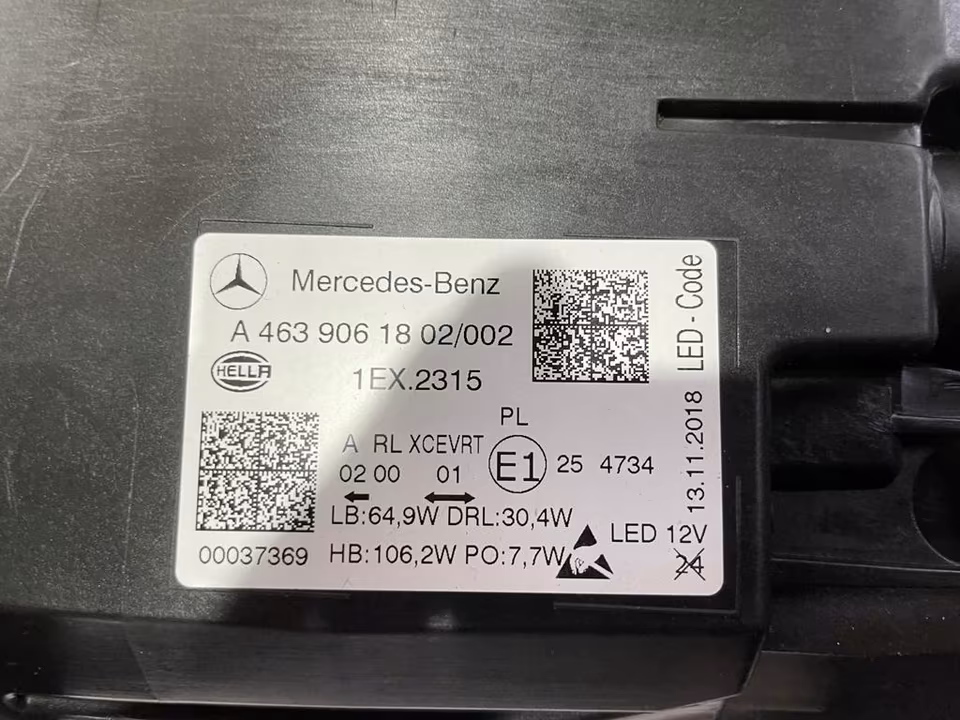 Mercedes G Class A463 Multibeam Left Right Complete Headlights  A4639061702/002 .  A4639061802/002 - Image 3