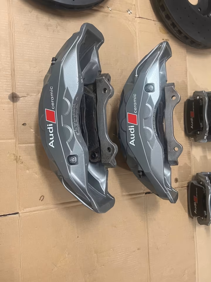 AUDI SQ7 CERAMIC BRAKE SYSTEM BRAKE CALIPERS DISCS PADS - Image 10