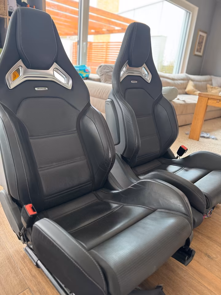 Mercedes W205 C63 Cabrio AMG Performance sports seats - Image 4