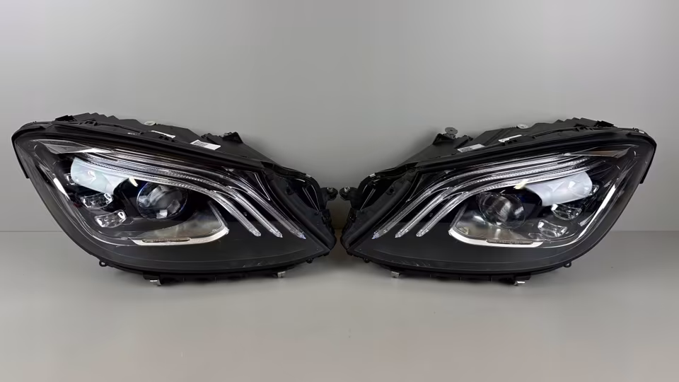 Mercedes S W222 Lift Multibeam LED Left Right Headlights A2229063005.A2229067705 - Image 8