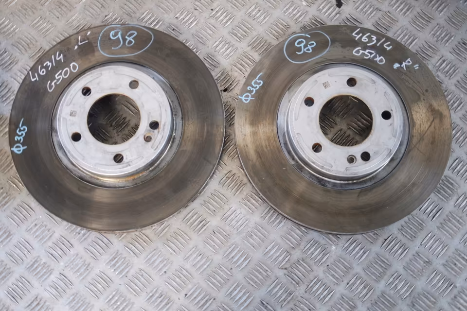 Mercedes G 500 463 II brake system brakes brake 355/350 calipers - Image 7