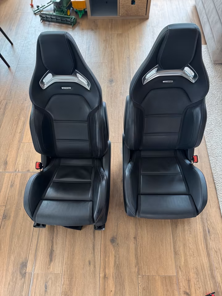 Mercedes W205 C63 Cabrio AMG Performance sports seats