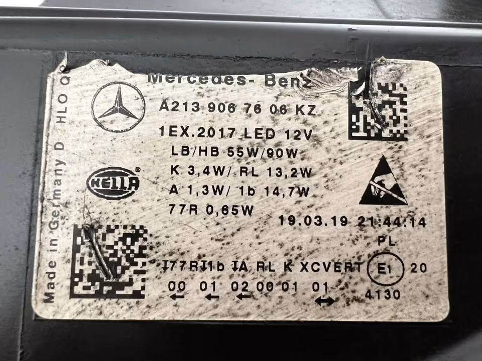 Mercedes E-Class W213 Multibeam Left Right  Headlights A2139067606kz - Image 2