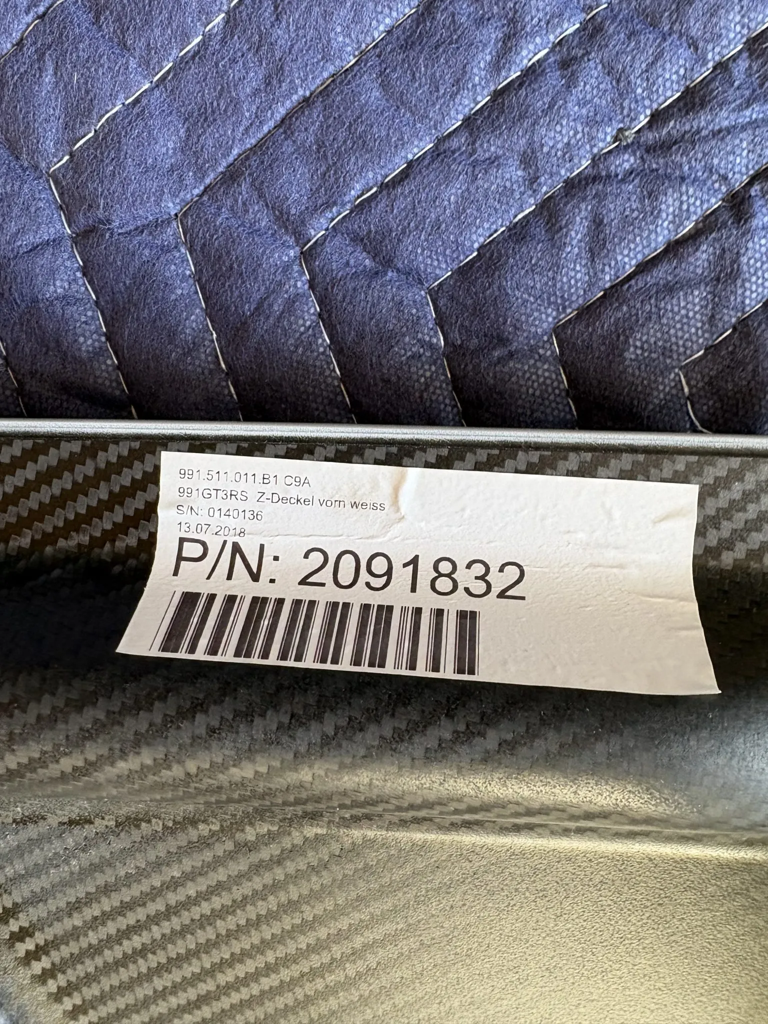 Porsche 991 Carbon-Fiber Hood - Image 5