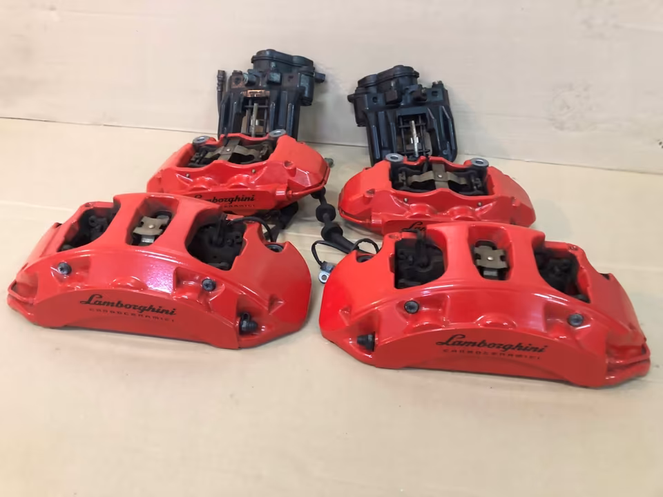 Lamborghini Aventador ceramic carbon brake system brakes