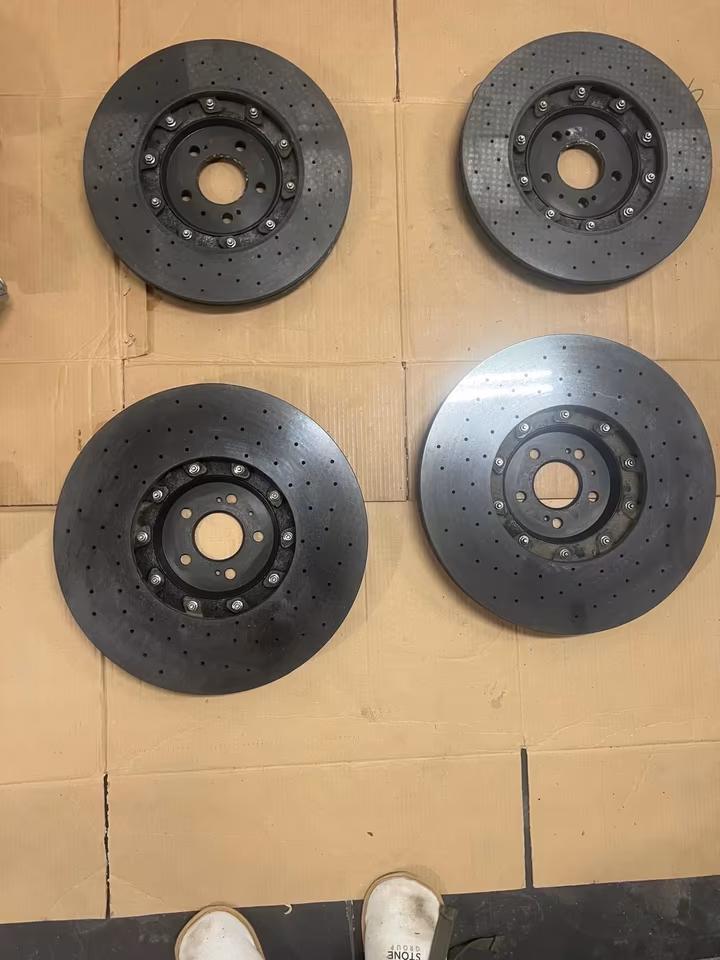 AUDI SQ7 CERAMIC BRAKE SYSTEM BRAKE CALIPERS DISCS PADS - Image 7