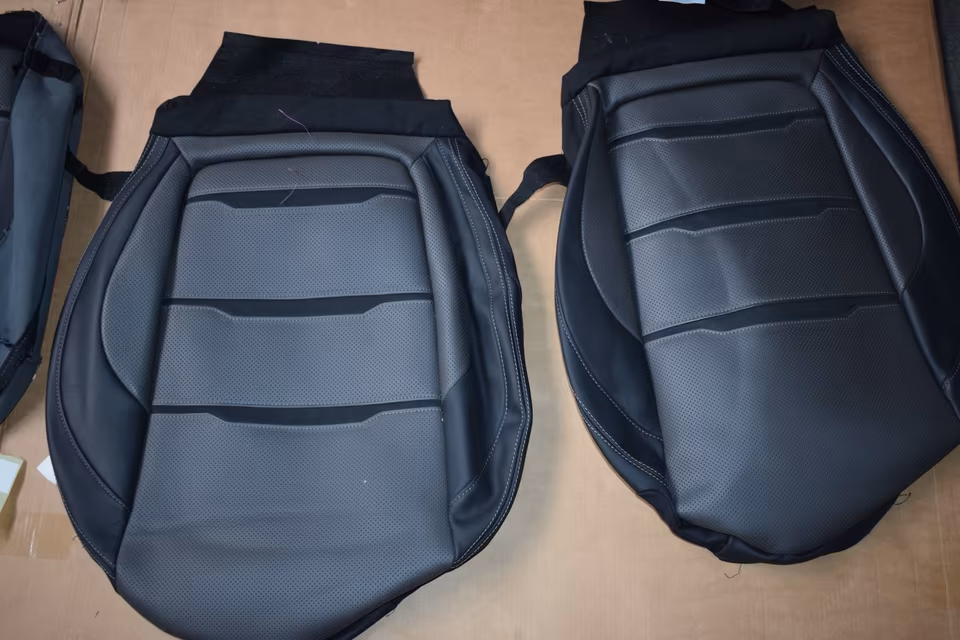 Mercedes G-Class AMG Seats Seat Cover Set Grey G63 w463 - Image 5