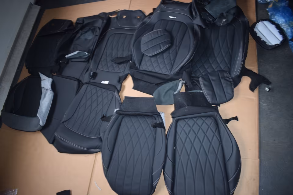 Mercedes G-Class AMG Seats Seat Cover Set Black G63 w