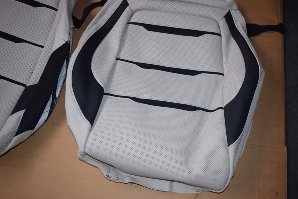 Mercedes G-Class AMG Seats Seat Cover Set Beige G63 W46 - Image 7