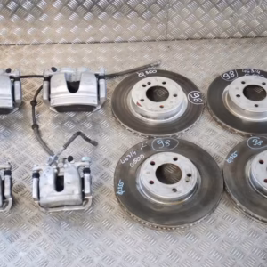 Mercedes G 500 463 II brake system brakes brake 355/350 calipers