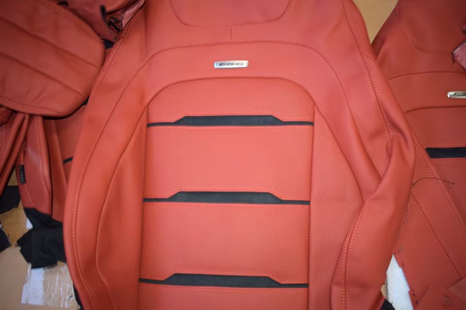 Mercedes G-Class AMG Seats Seat Cover Set Red G63 W463 - Image 7