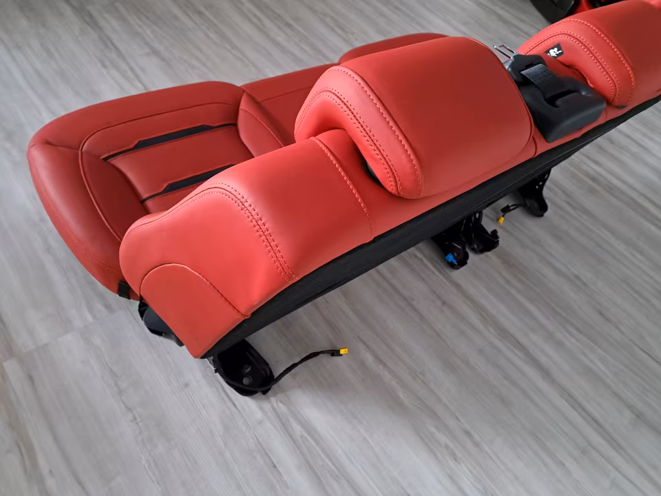 AMG G63 G-Class W463A/W464 Rear Seat Bench Leather Interior - Image 4