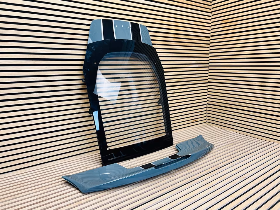 Ferrari 458 Speciale rear hatch, rear spoiler